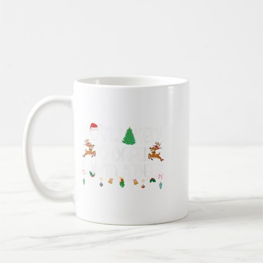 Weihnachtsfeste Weihnachten der Familie bieten höc Kaffeetasse (Links)