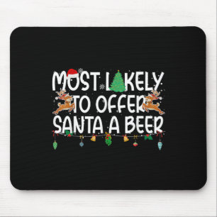 Weihnachtsfeste Weihnachten der Familie bieten höc Mousepad