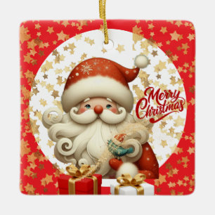🎅Weihnachtsfestliche Dekorationsornamente Keramikornament