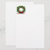 Weihnachtsfestpapier Briefpapier (Vorne/Hinten)