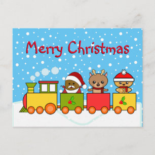Weihnachtsfestzug Postkarte