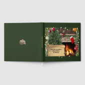 Weihnachtsfeuerplatz (anpassbar) gästebuch (Voll)