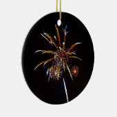 WeihnachtsFeuerwerke Keramikornament (Rechts)
