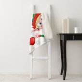 Weihnachtsfiguren von Weihnachten und Elfen stürme Sherpadecke (Beispiel)