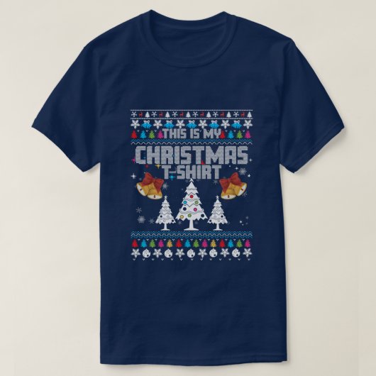 Weihnachtsfilm beim unisex T-Shirt (Design vorne)