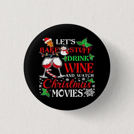 Weihnachtsfilm button (Vorderseite)