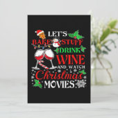 Weihnachtsfilm Einladung (Stehend Vorderseite)