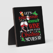 Weihnachtsfilm Fotoplatte (Vorderseite)