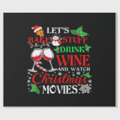 Weihnachtsfilm Geschenkpapier (Flach)