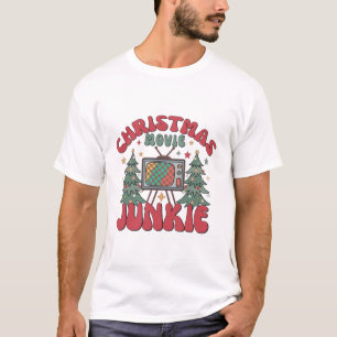 Weihnachtsfilm-Junkie Männerweihnachten T-Shirt
