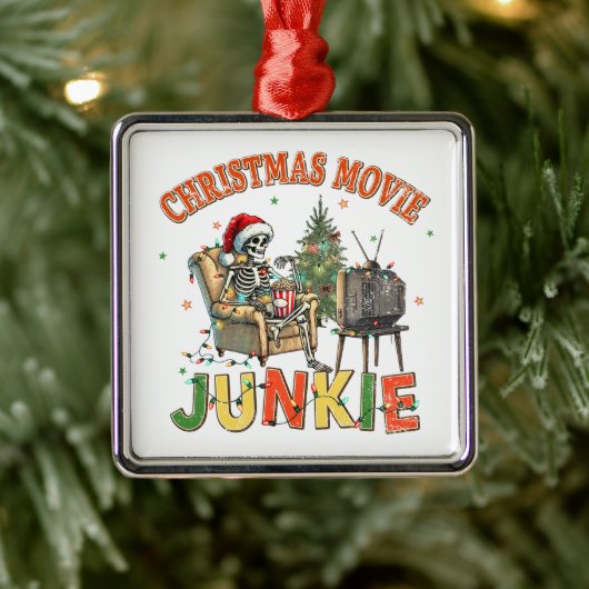 Weihnachtsfilm Junkie Ornament Aus Metall (Baum)