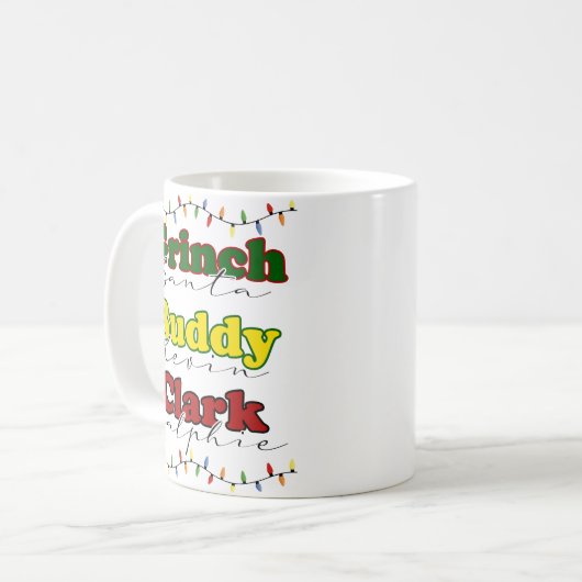 Weihnachtsfilm Kaffeetasse (Vorderseite Links)
