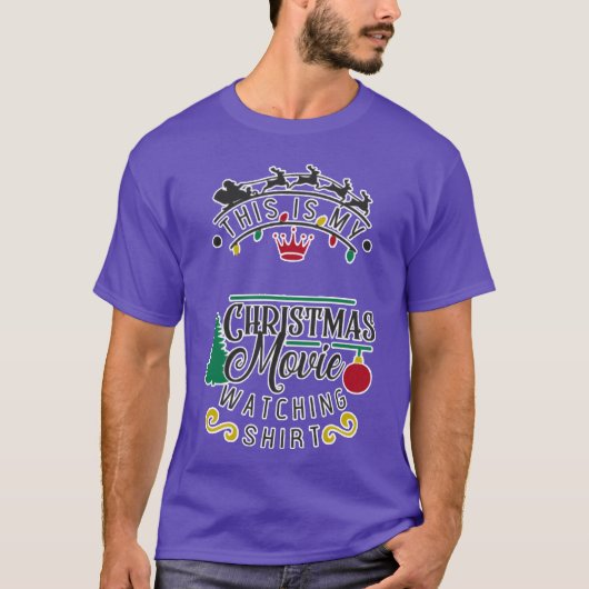 Weihnachtsfilm lustig T-Shirt (Vorderseite)