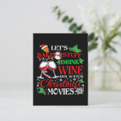 Weihnachtsfilm Postkarte (Stehend Vorderseite)