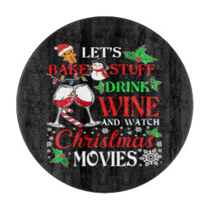 Weihnachtsfilm Schneidebrett