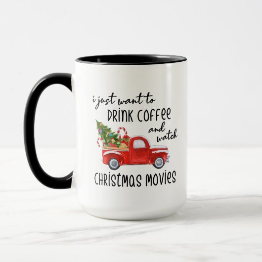 Weihnachtsfilm Tasse (Links)