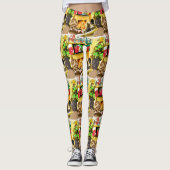 Weihnachtsfilme Leggings (Vorderseite)