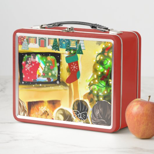 Weihnachtsfilme Metall Brotdose (Beispiel)