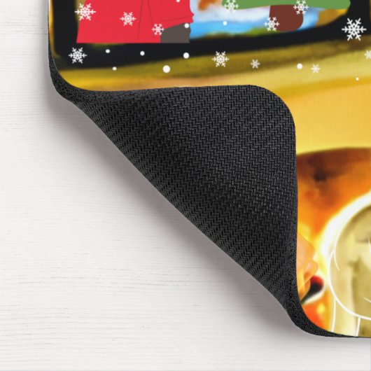 Weihnachtsfilme Mousepad (Ecke)