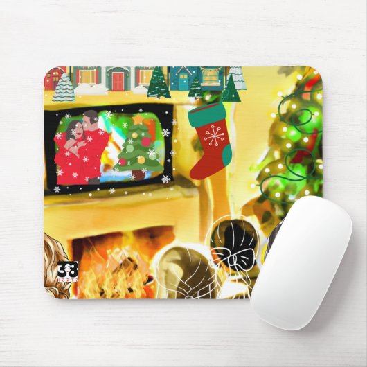 Weihnachtsfilme Mousepad (Mit Mouse)