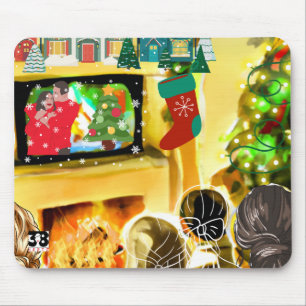 Weihnachtsfilme Mousepad
