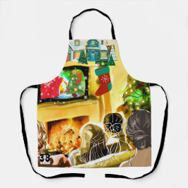 Weihnachtsfilme Schürze