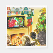 Weihnachtsfilme Serviette (Vorderseite)