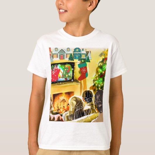 Weihnachtsfilme T-Shirt (Vorderseite)