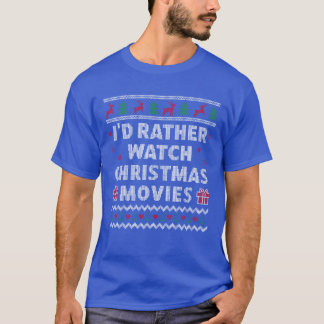 Weihnachtsfilme Ugy Weihnachtsdesign Funny Xmas T-Shirt