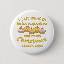 Weihnachtsfilme und Backen Button