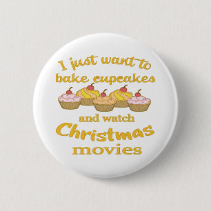 Weihnachtsfilme und Backen Button