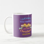 Weihnachtsfilme und Cupcakes Kaffeetasse (Links)