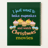 Weihnachtsfilme und Cupcakes Planer (Rückseite)