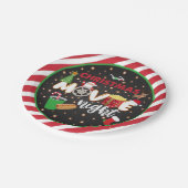 Weihnachtsfilmnacht Pappteller (Schrägansicht)