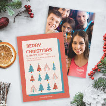 Weihnachtsfirma Foto-Logo Weihnachtskarte