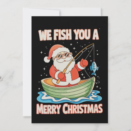 Weihnachtsfisch Fischer Weihnachten (Vorderseite)