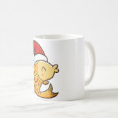 Weihnachtsfisch Kaffeetasse (VorderseiteRechts)