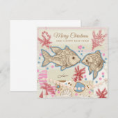 Weihnachtsfisch-Liebe (Vorne/Hinten)