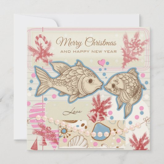 Weihnachtsfisch-Liebe (Vorderseite)