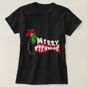 Weihnachtsfischen Shirt - Frohe Fishmas