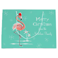 Weihnachtsflamingo-frohe Weihnacht-Text groß