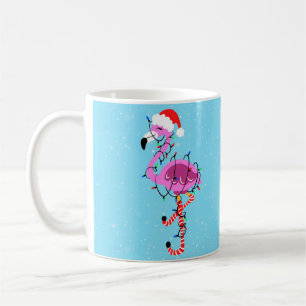 Weihnachtsflamingo Kaffeetasse