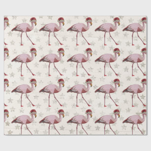 WEIHNACHTSflamingo Packpapier
