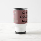 Weihnachtsflamingo-Reise-Tasse Reisebecher (Mittel)