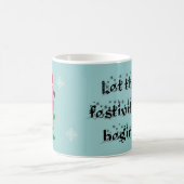 Weihnachtsflamingo-Tasse Kaffeetasse (Mittel)