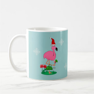 Weihnachtsflamingo-Tasse Kaffeetasse