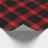 Weihnachtsflanell Geschenkpapier (Ecke)