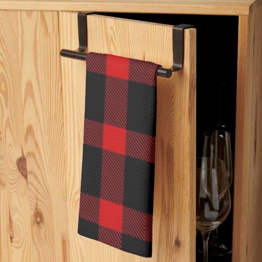Weihnachtsflanell Geschirrtuch (Drittel gefaltet)