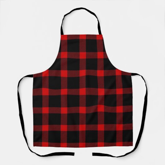 Weihnachtsflanell Schürze (Vorderseite)