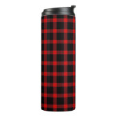 Weihnachtsflanell Thermosbecher (Nach links gedreht)